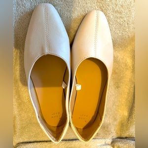 Light pink flats, size 8.